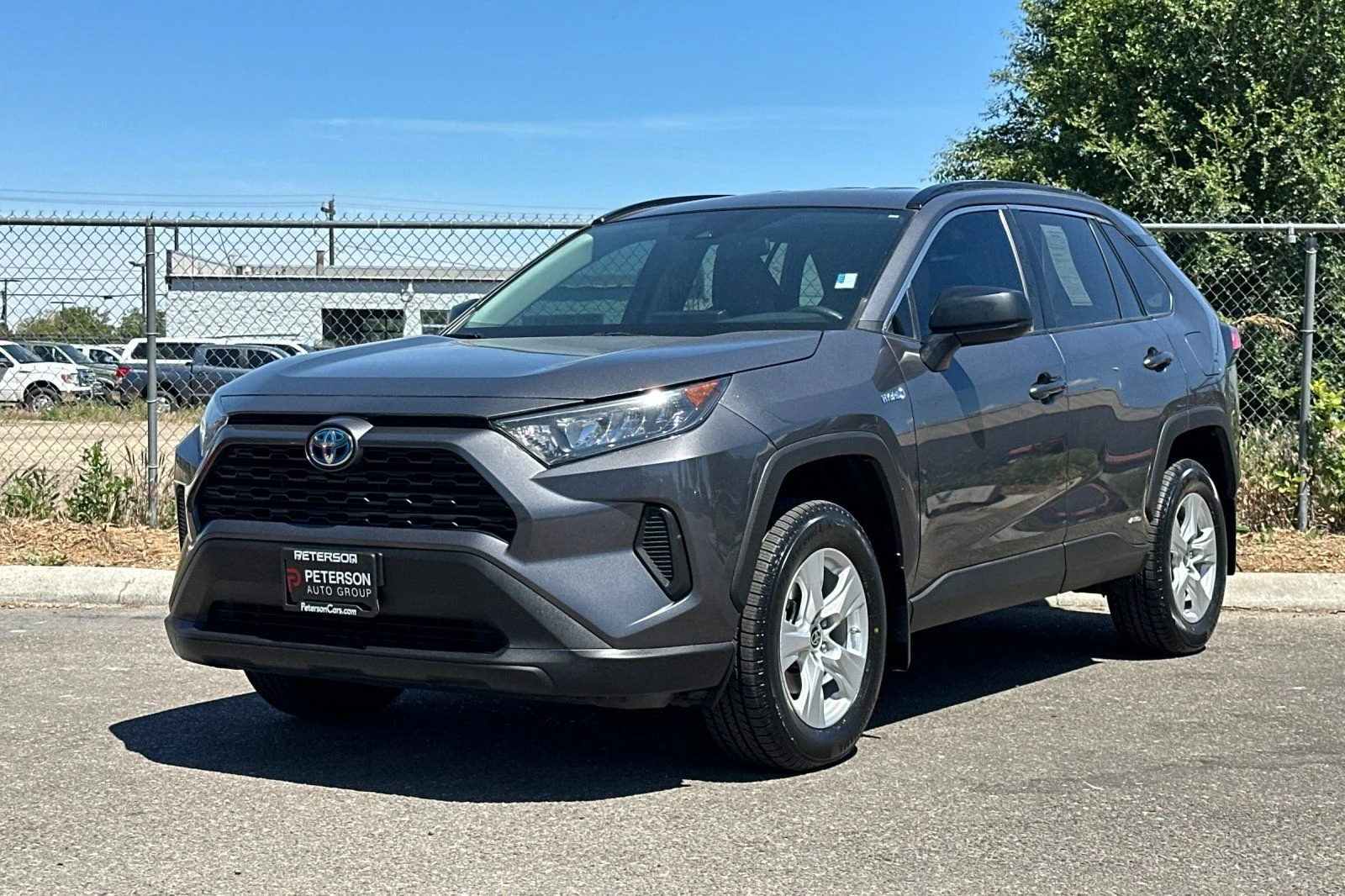 Used 2021 Gray Toyota LE image 8