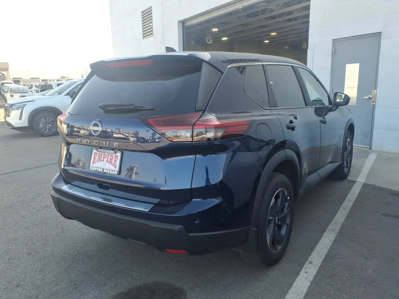 Certified Used 2025 Deep Ocean Blue Pearl Nissan SV image 7