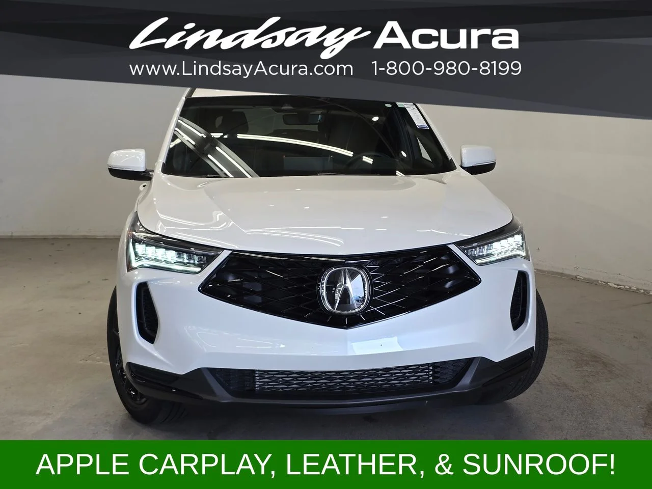 Used 2025 Platinum White Pearl Acura Base image 2