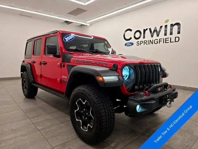 Used 2020 Firecracker Red Clearcoat Jeep Unlimited Rubicon image 7