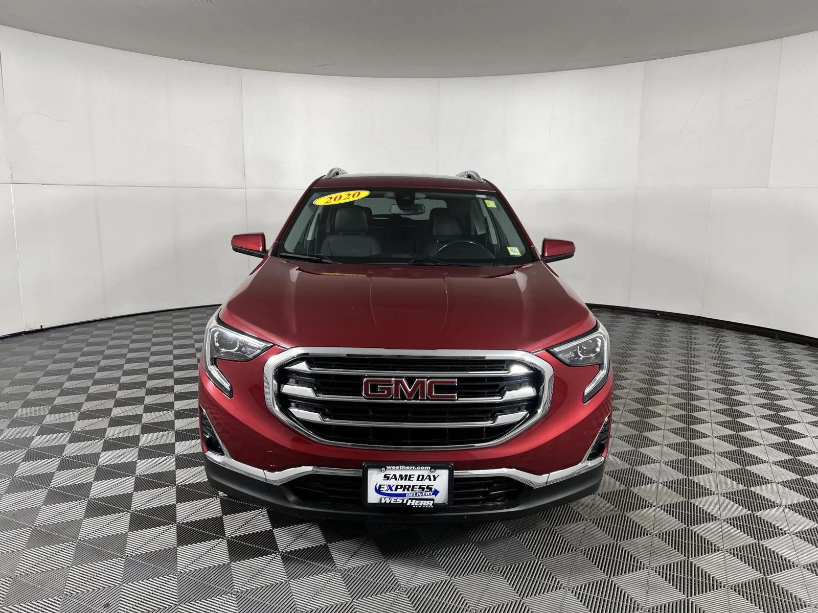 Used 2020 RED QUARTZ TINTCOAT GMC SLT image 15