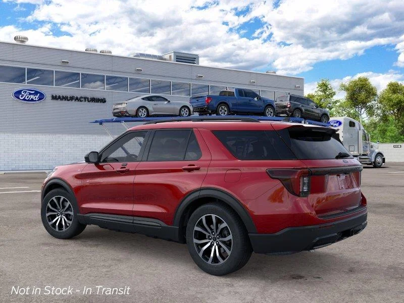 New 2026 Rapid Red Metallic Tinted Clearcoat Ford ST-Line image 5