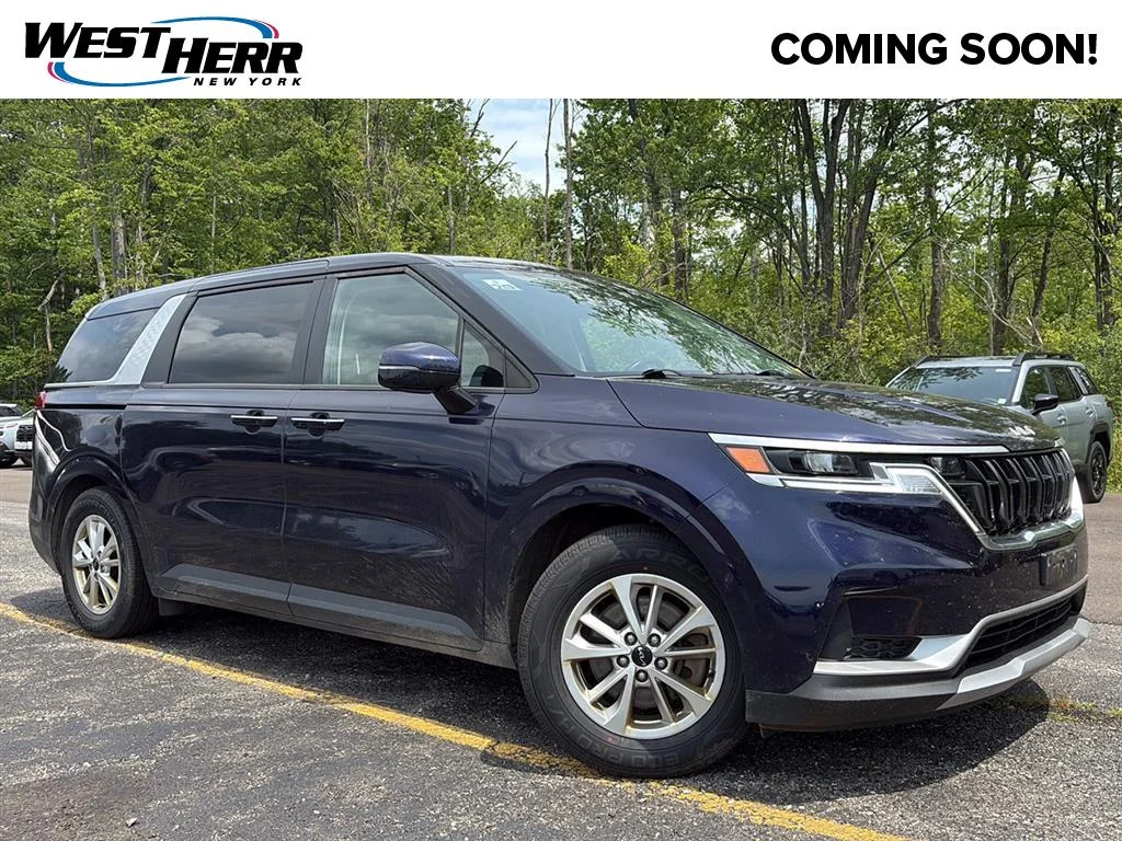 Used 2022 Deep Chroma Blue Kia LXS image 1