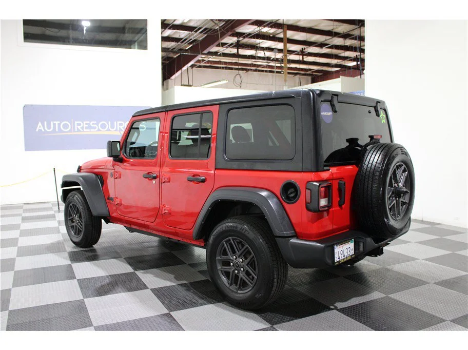 Used 2024 Firecracker Red Clearcoat Jeep Sport S image 6