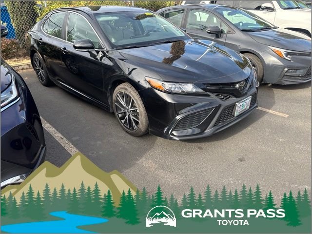 Certified Used 2023 Black Toyota SE image 1
