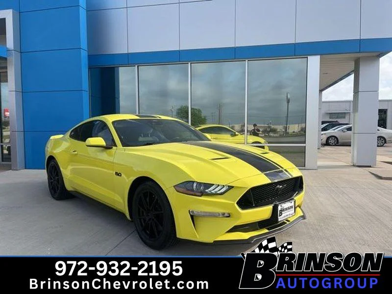 Used 2021 Yellow Ford GT Fastback image 3