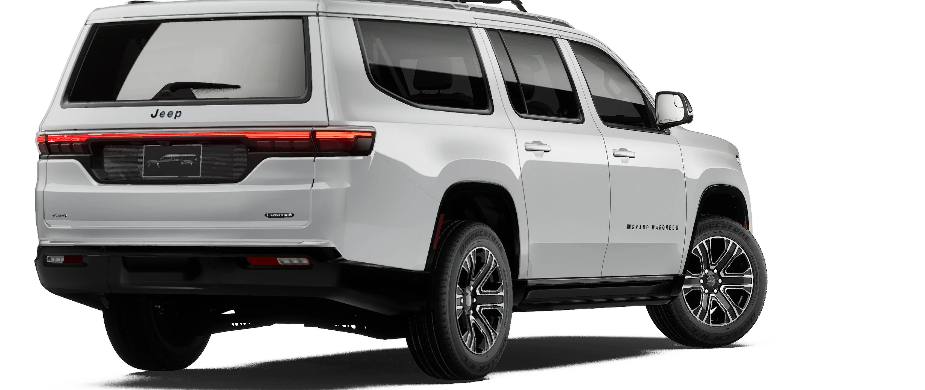 New 2027 Bright White Clear-Coat Paint Jeep Grand Wagoneer image 2