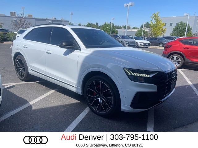 Used 2023 White Audi 4.0T Prestige image 2