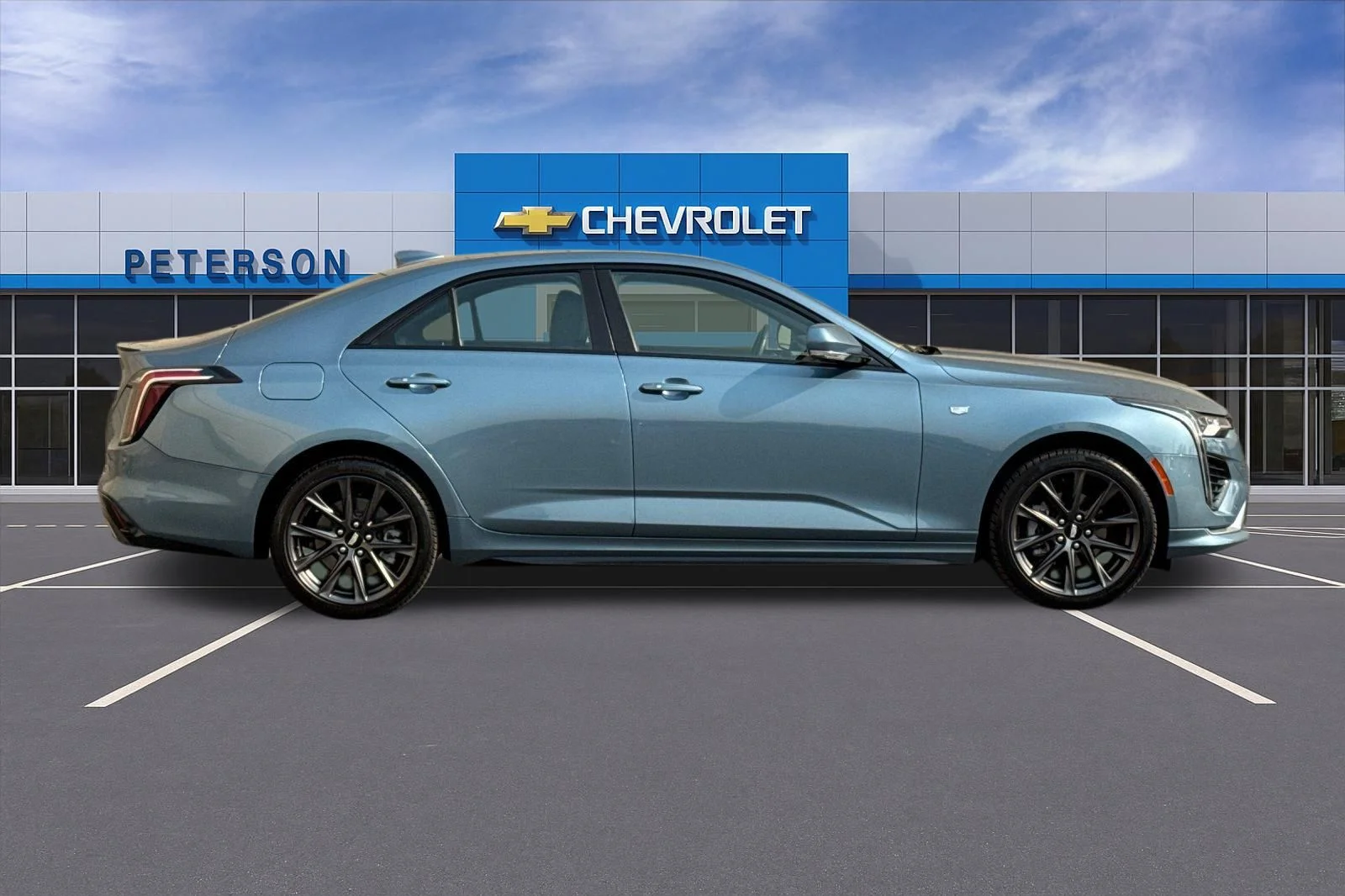 Certified Used 2024 Black Cadillac Sport image 3
