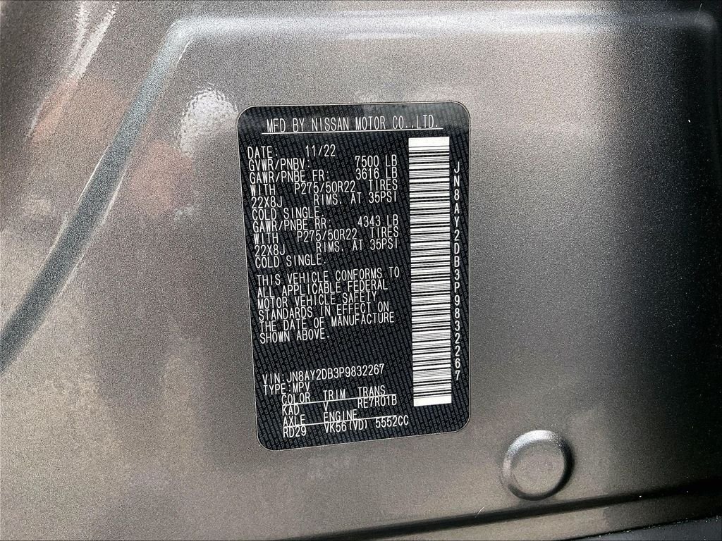 Used 2023 Gray Nissan Platinum image 37
