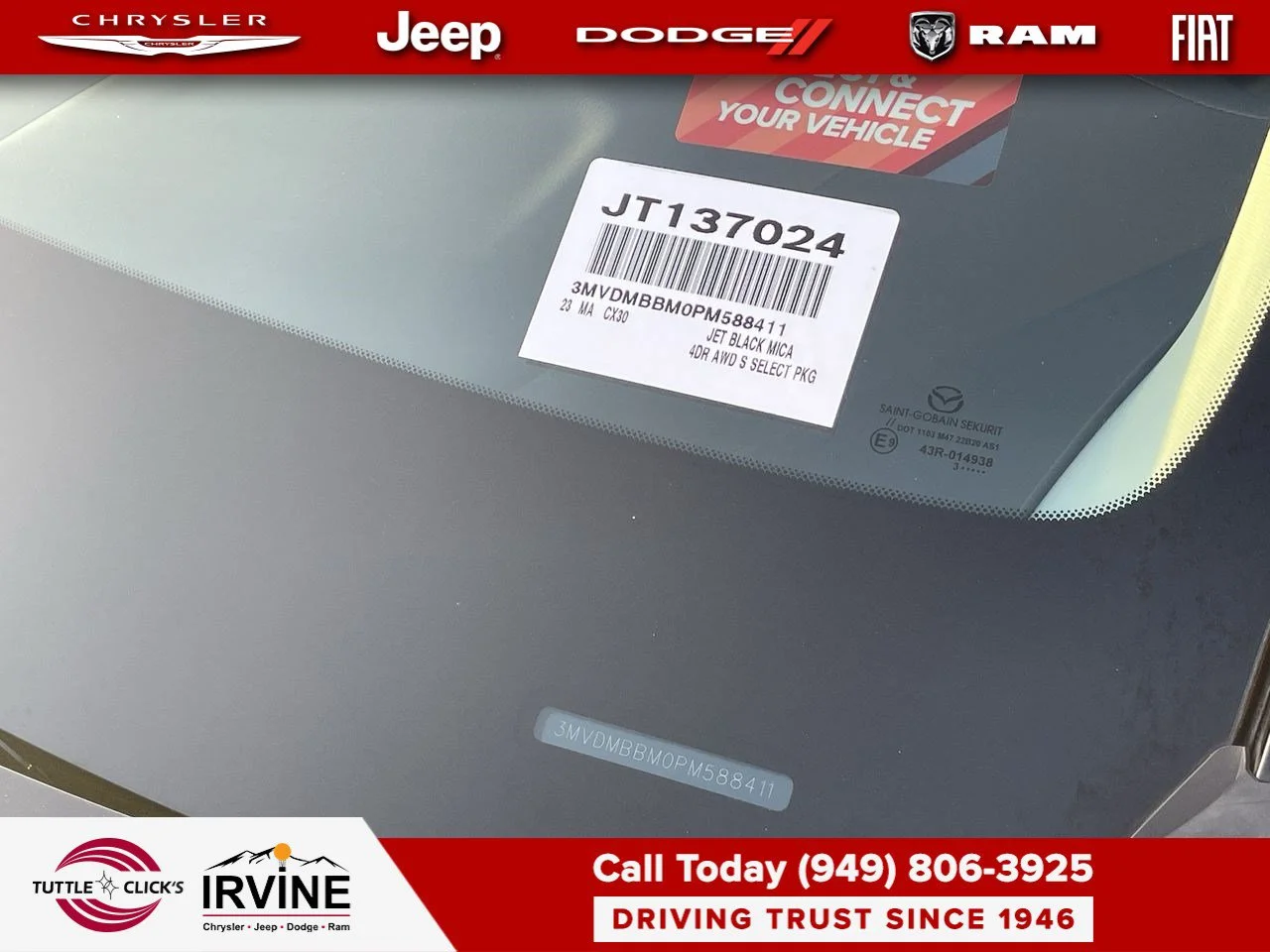 Used 2023 Jet Black Mica Mazda 2.5 S Select Package image 42