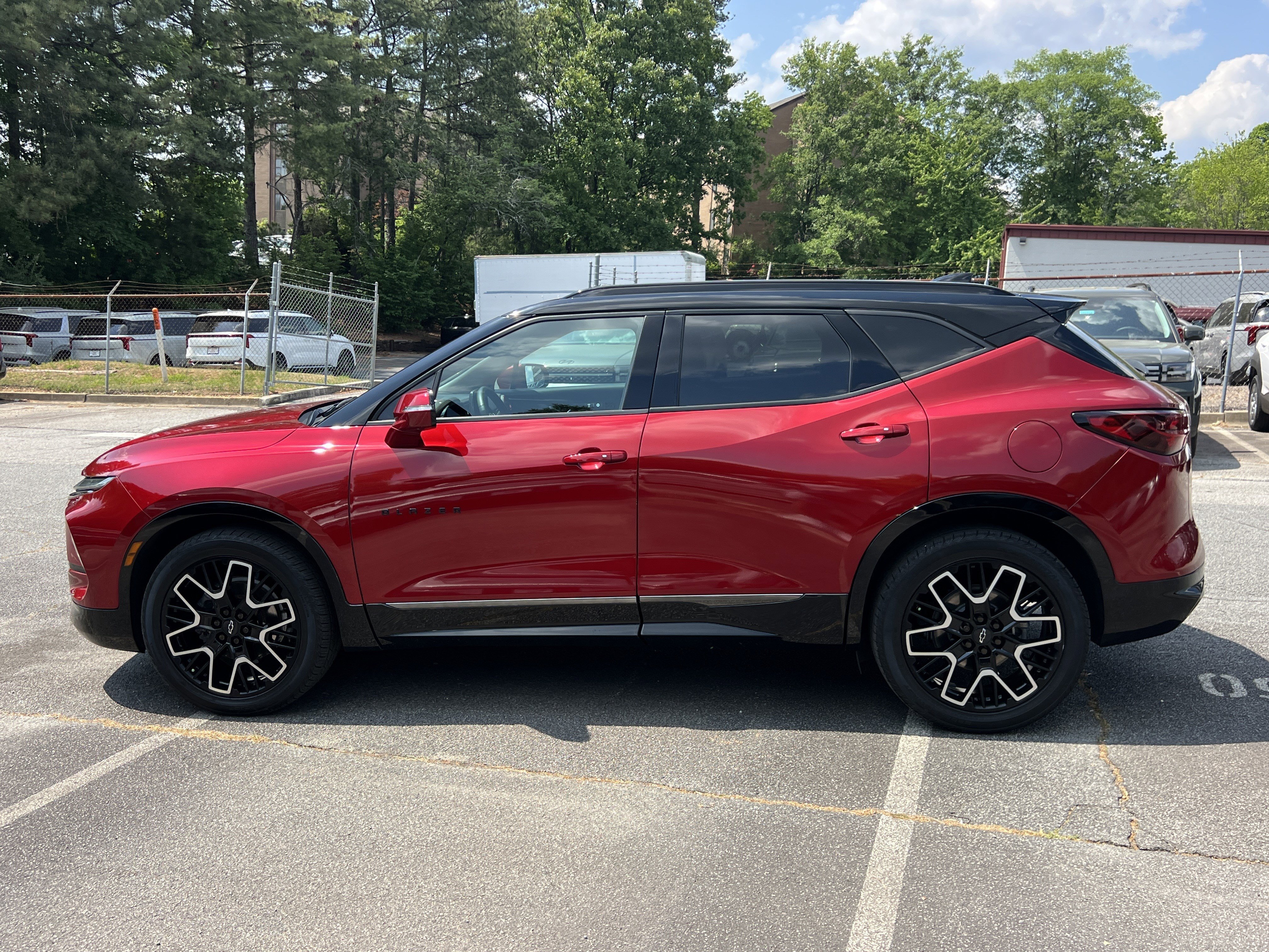 Used 2023 Radiant Red Tintcoat Chevrolet RS image 4