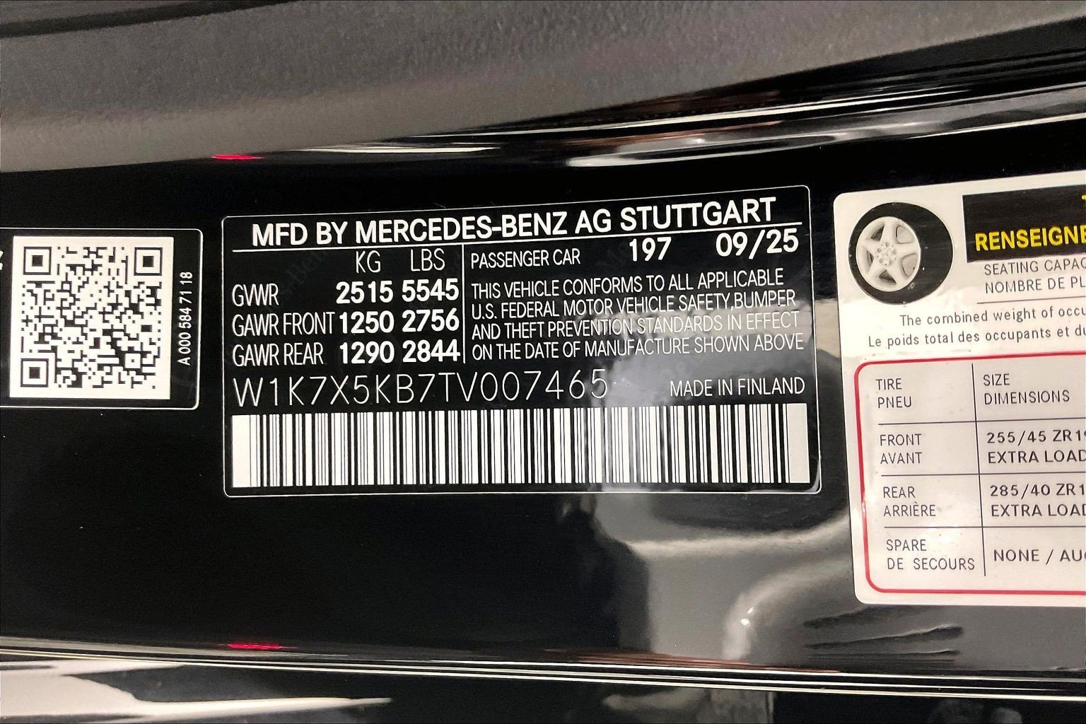 New 2026 Obsidian Black Metallic Mercedes-Benz AMG® GT 43 4-Door Coupe image 26