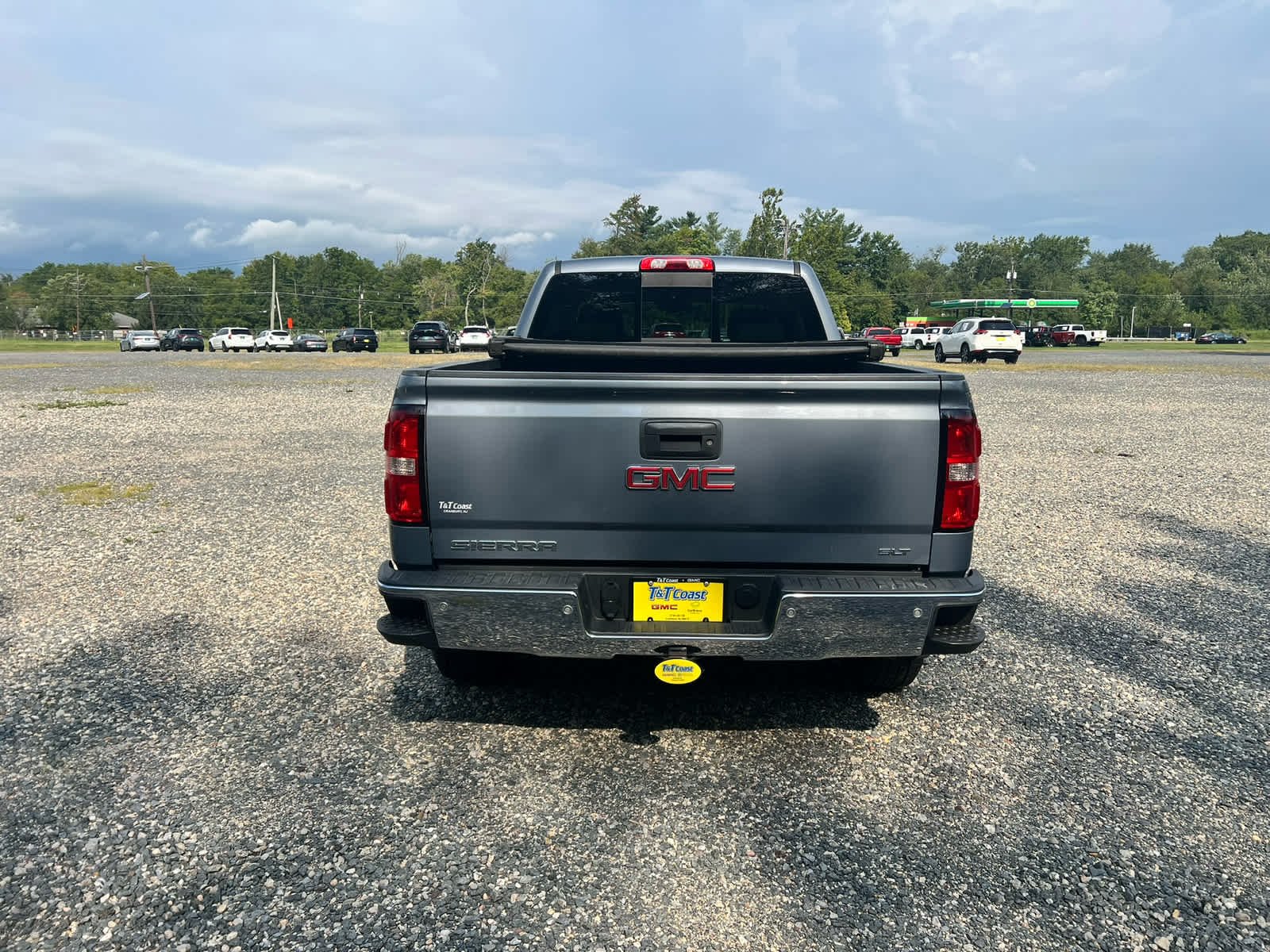 Used 2015 LIGHT STEEL GRAY METALLIC GMC SLT image 5