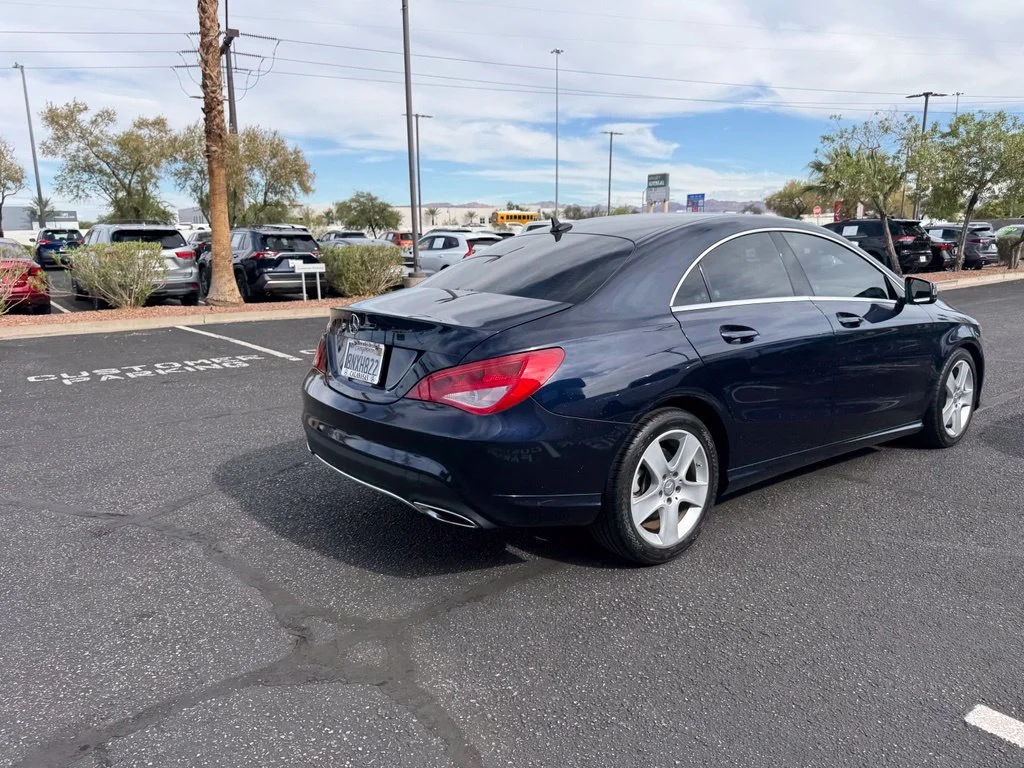 Used 2017 Blue Mercedes-Benz CLA 250 image 6