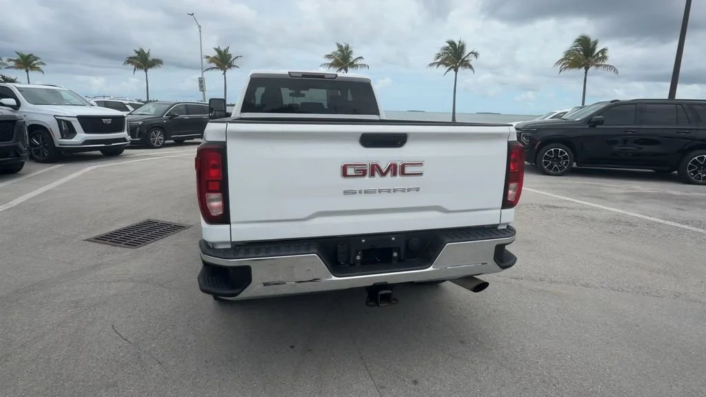 Used 2021 SUMMIT WHITE GMC 2WD Double Cab Long Bed image 7