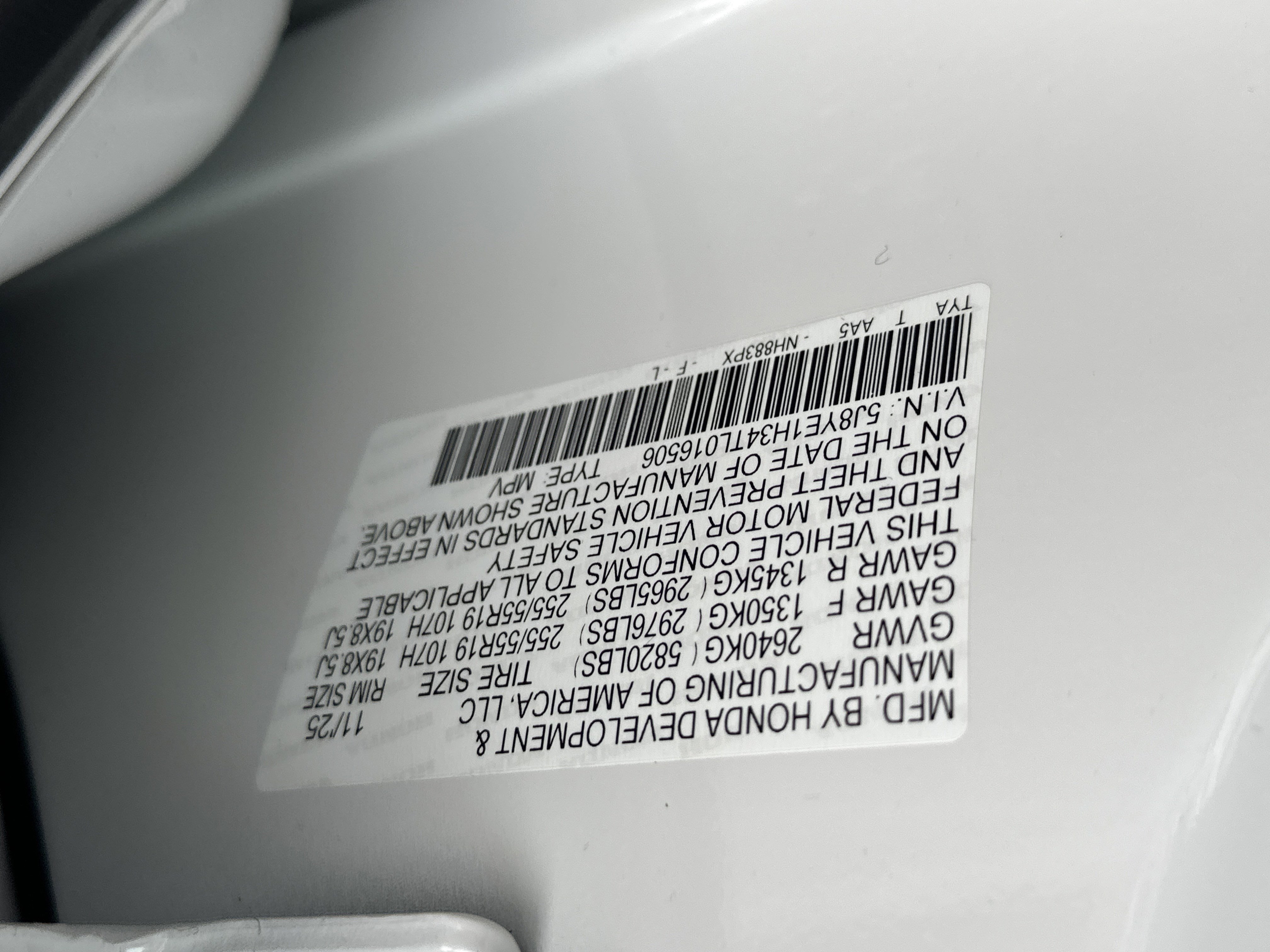 New 2026 Platinum White Pearl Acura  image 28