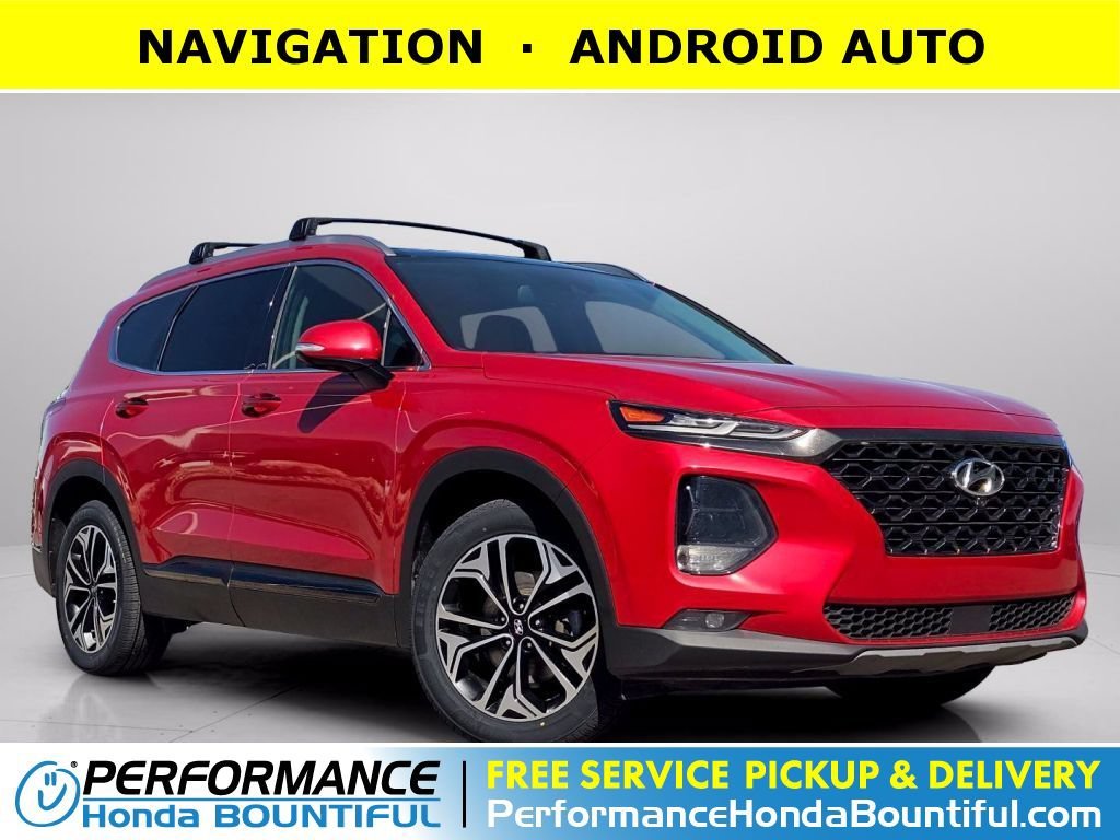 Used 2020 Calypso Red Hyundai Limited image 1