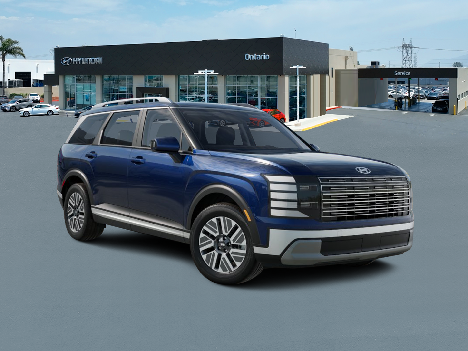 New 2026 Blue Hyundai Blue SEL image 6