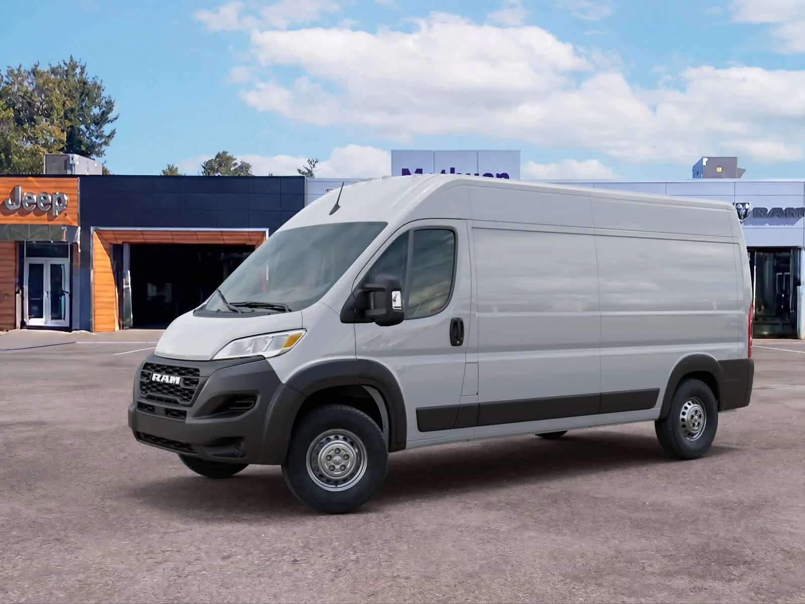 New 2026 Bright White Clearcoat Ram Tradesman image 2