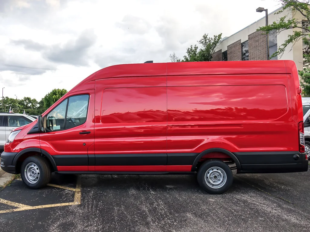 New 2026 Race Red Ford Cargo Van image 6