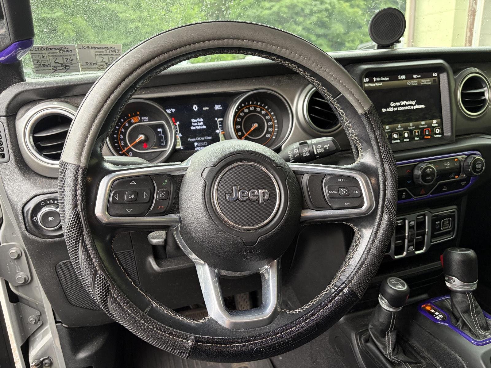 Used 2021 Sting-Grey Jeep Unlimited Sahara image 11