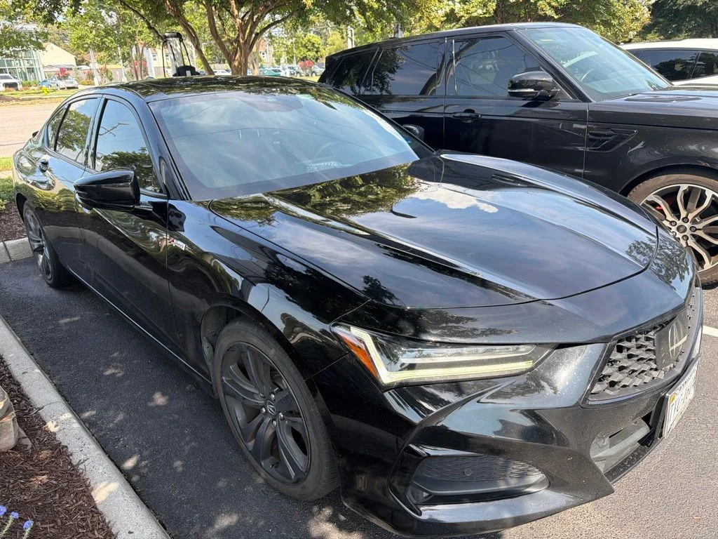 Used 2022 Majestic Black Pearl Acura A-Spec Package image 1