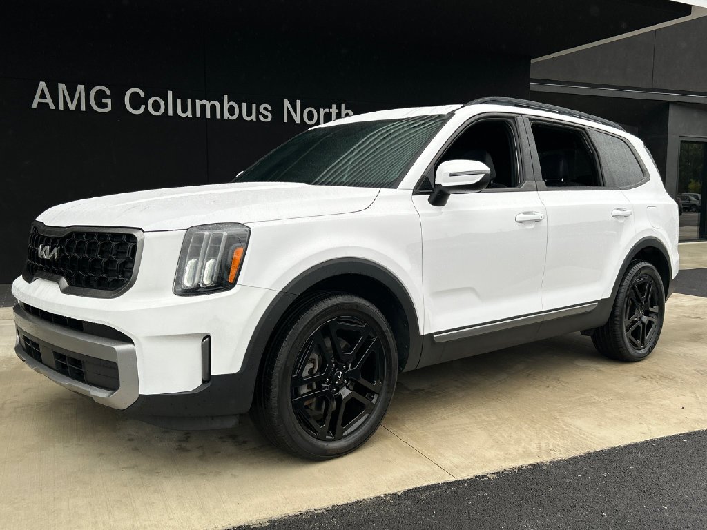 Used 2023 White Kia EX X-Line image 1