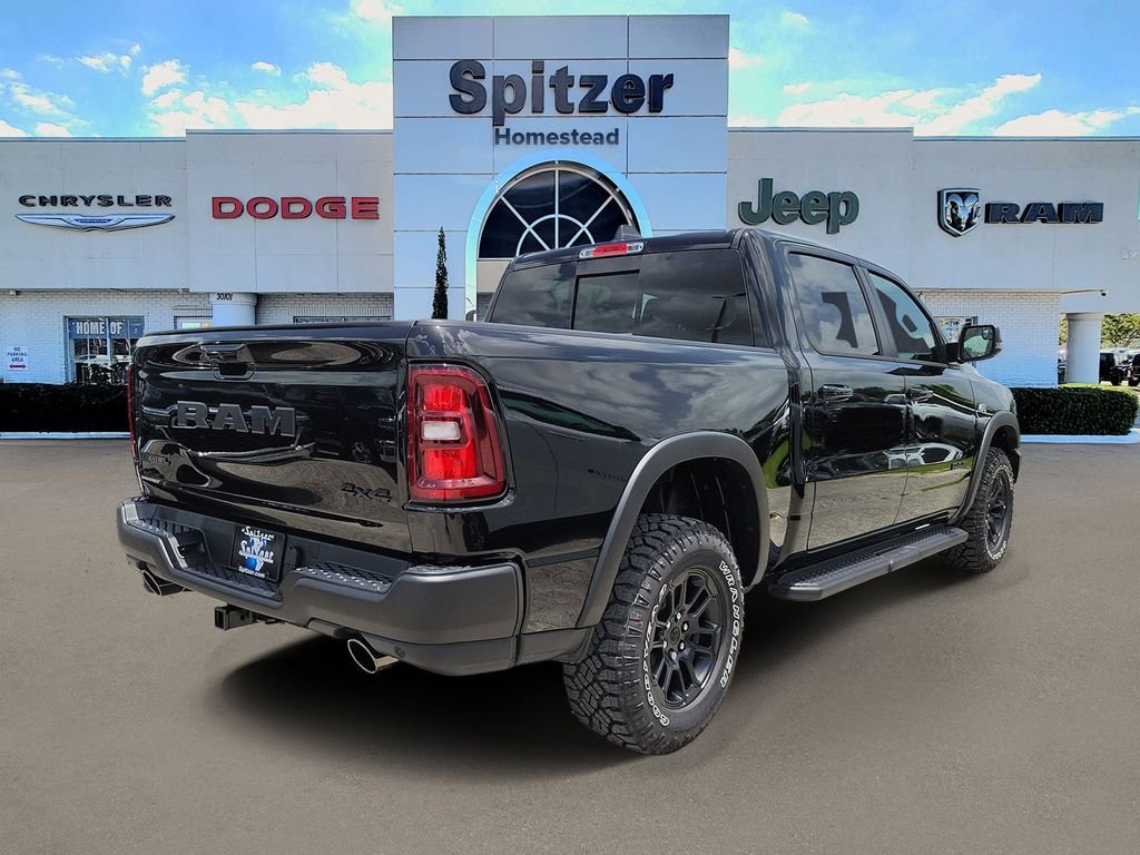 New 2026 Diamond Black Crystal Pearl-Coat Exterior Paint RAM Rebel image 2
