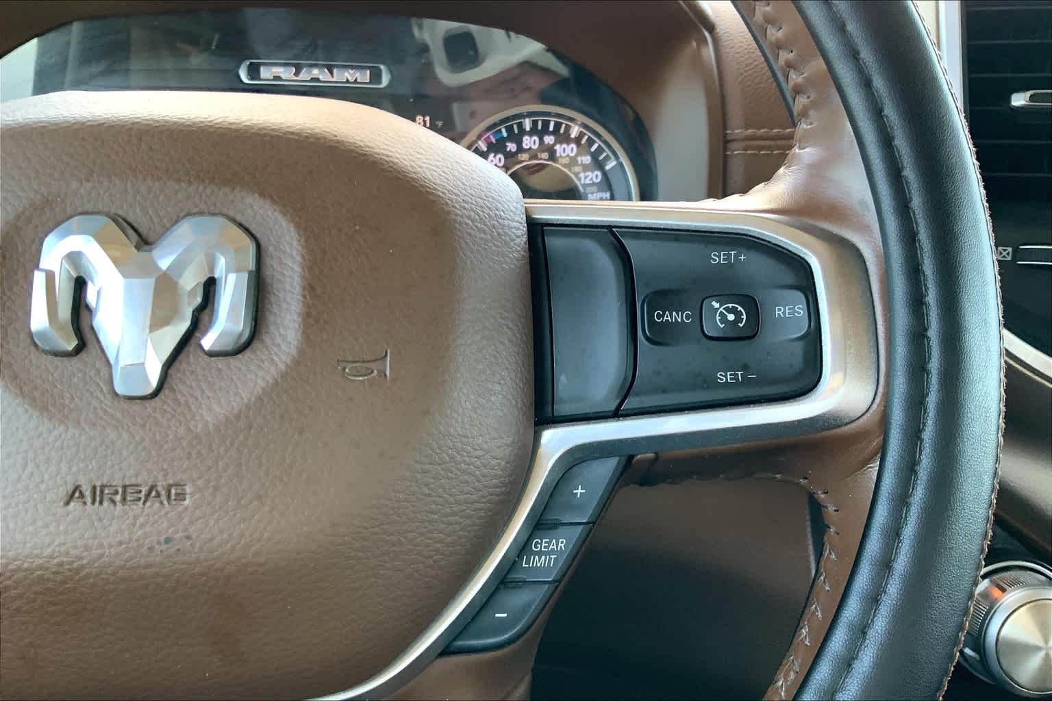 Used 2020 Bright White Clearcoat Ram Laramie image 25