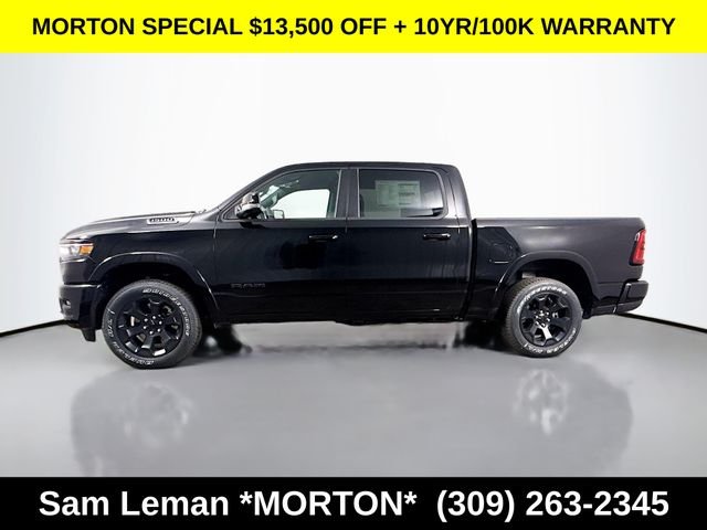 New 2026 Diamond Black Crystal Pearl-Coat Exterior Paint Ram Big Horn/Lone Star image 4