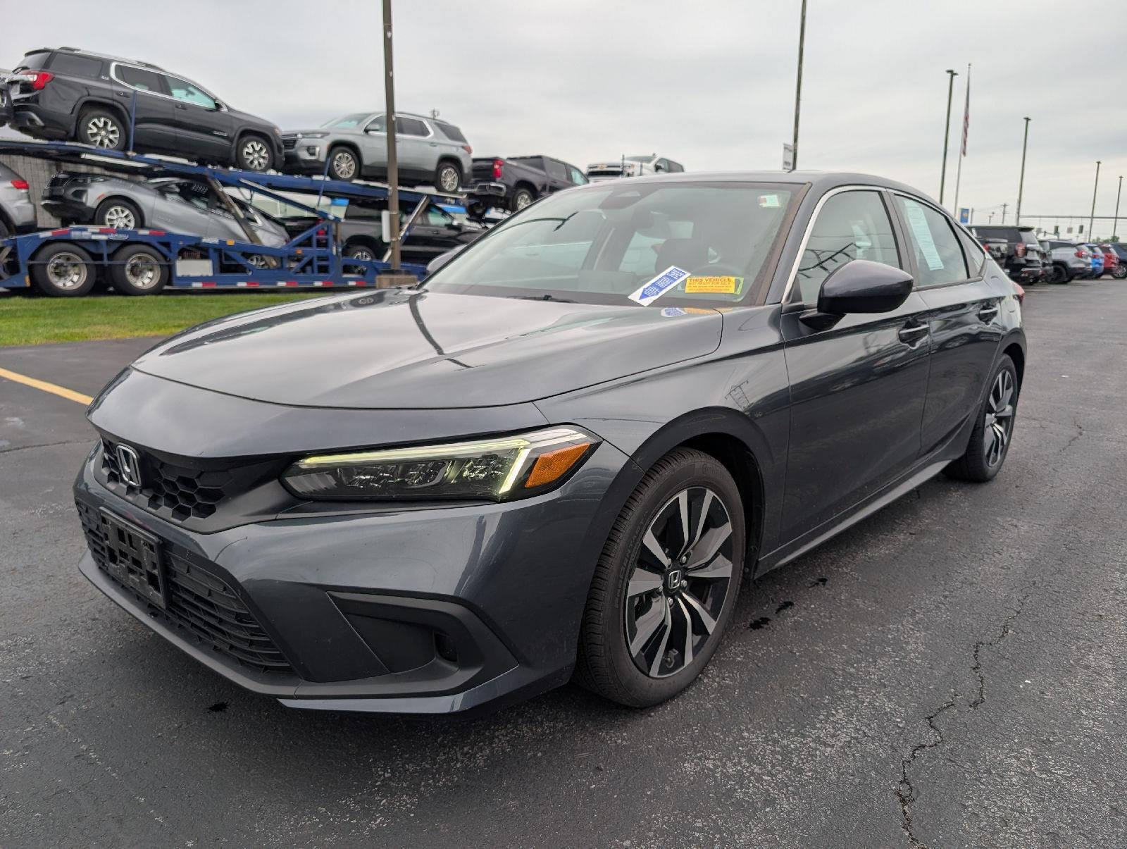 Used 2024 Meteorite Gray Metallic Honda EX-L image 4