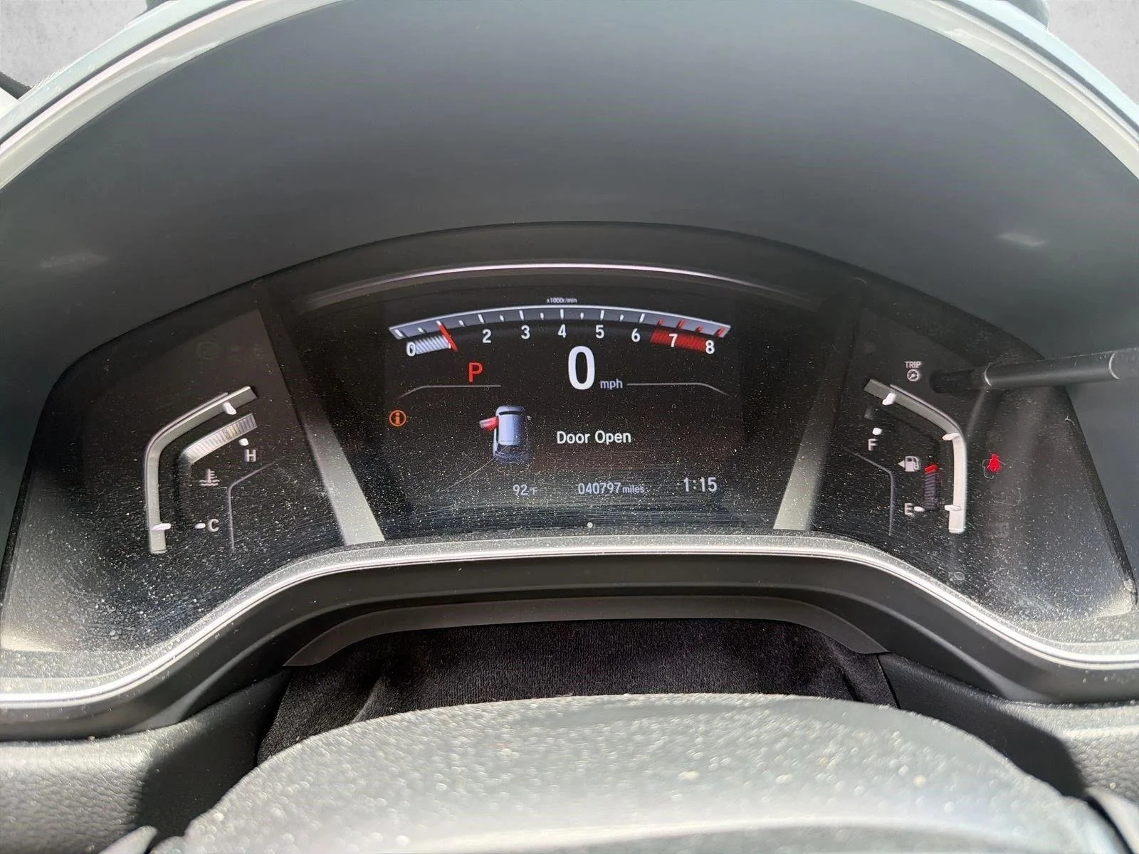 Used 2019 Crystal Black Pearl Honda EX image 9