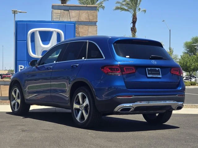 Used 2022 Starling Blue Metallic Mercedes-Benz GLC 300 image 5