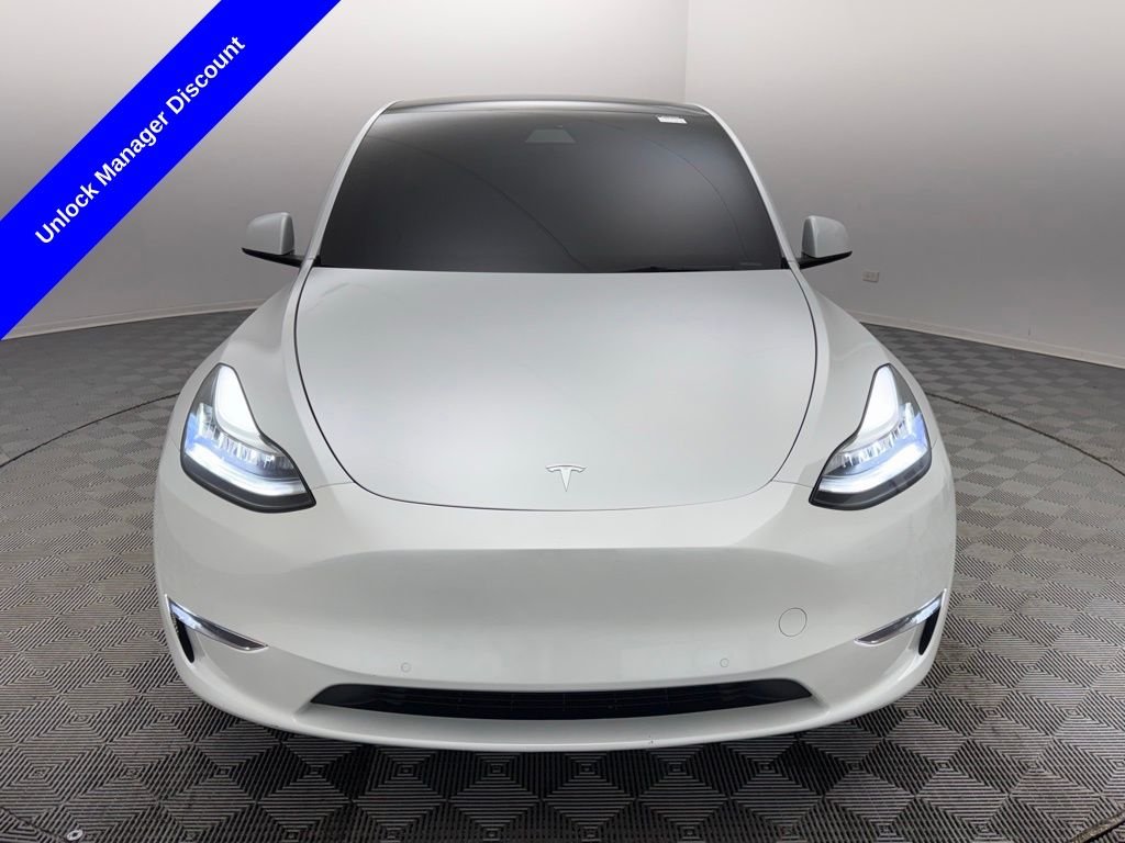 Used 2022 Tesla Model Y Long Range with VIN 7SAYGAEE2NF311126 for sale in Des Plaines, IL