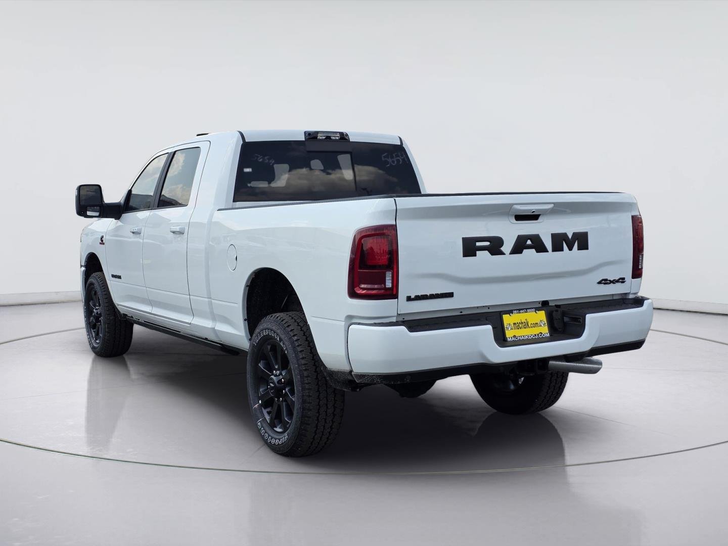 Used 2025 Bright White Clearcoat Ram Laramie image 4