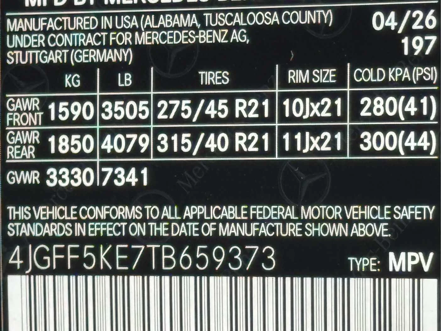 New 2026 Obsidian Black Metallic Mercedes-Benz GLS 450 image 18