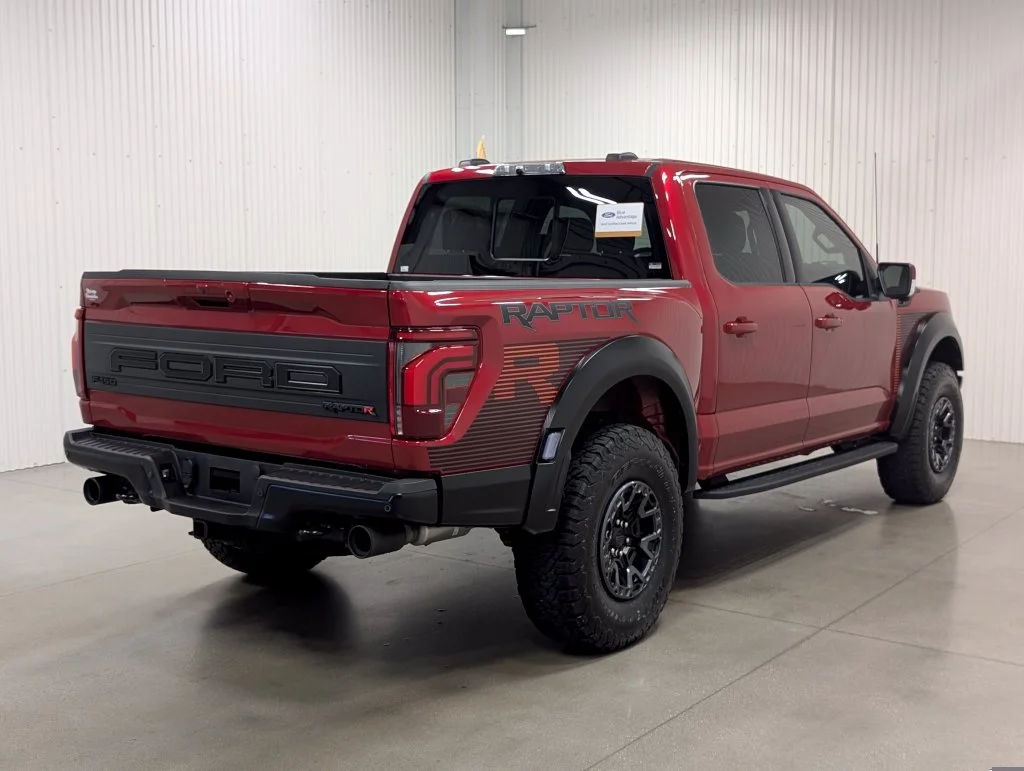 Certified Used 2025 Rapid Red Metallic Tinted Clearcoat Ford Raptor R image 27