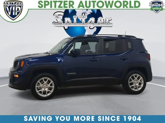 Used 2021 Blue Clearcoat Jeep Latitude image 7