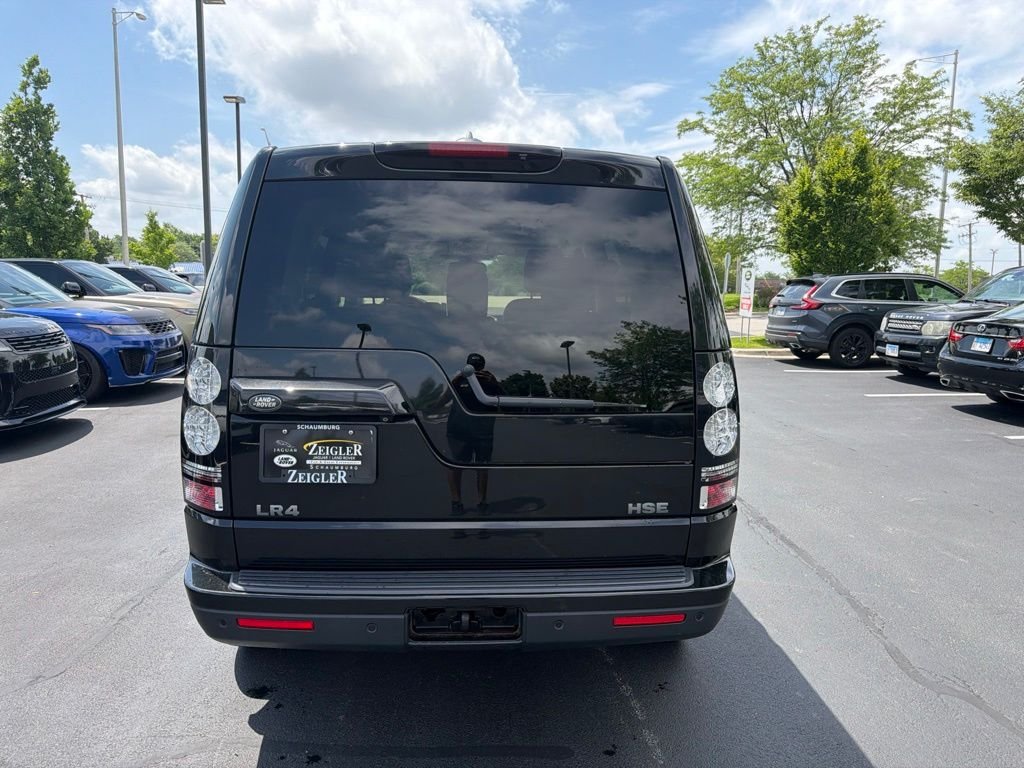 Used 2016 Santorini Black Metallic Land Rover HSE image 4