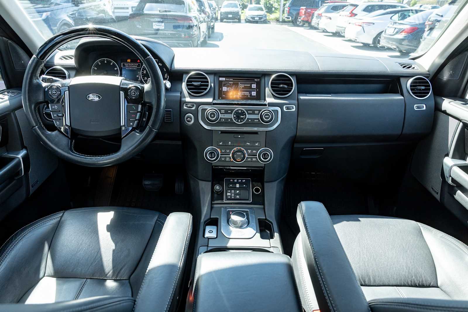 Used 2016 Santorini Black Metallic Land Rover HSE LUX Landmark Edition image 9
