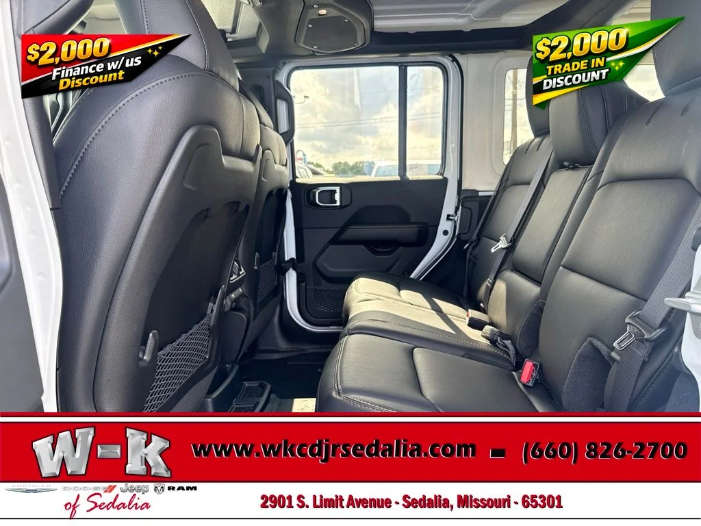 New 2026 White Jeep Sahara image 19