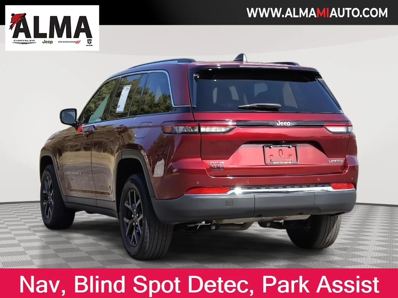 Used 2022 Velvet Red Pearlcoat Jeep Limited image 5