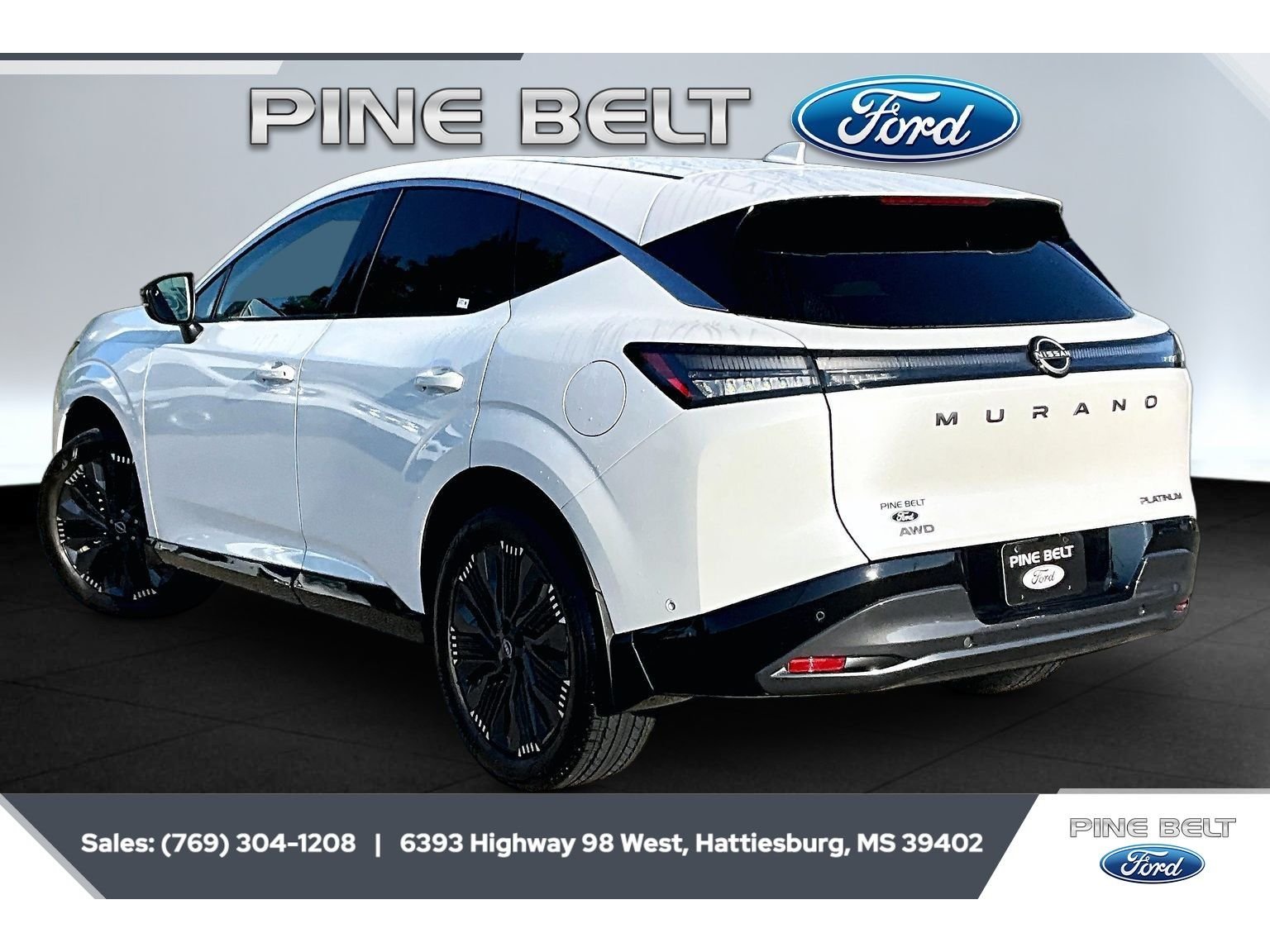 Used 2025 Everest White Pearl Tricoat Nissan Platinum image 2