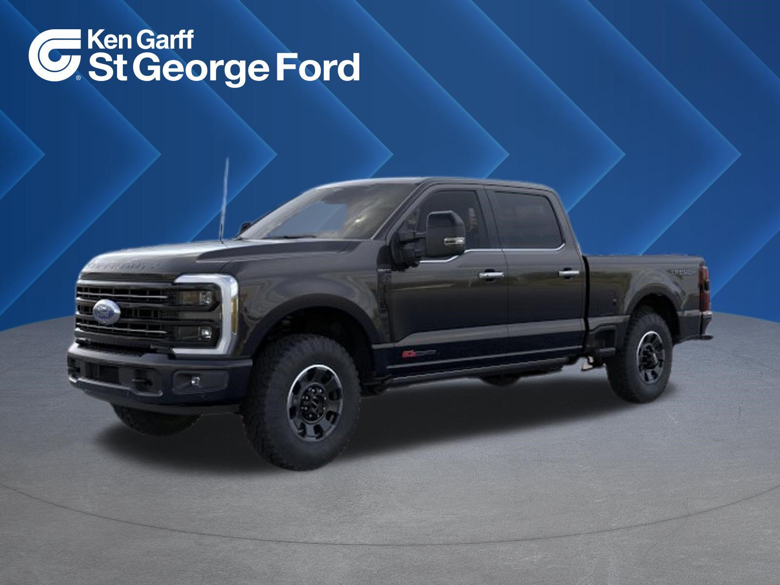 New 2026 Agate Black Metallic Ford Platinum image 1