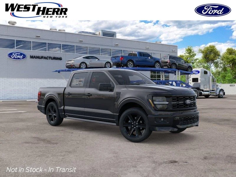 New 2026 Agate Black Metallic Ford STX® image 1