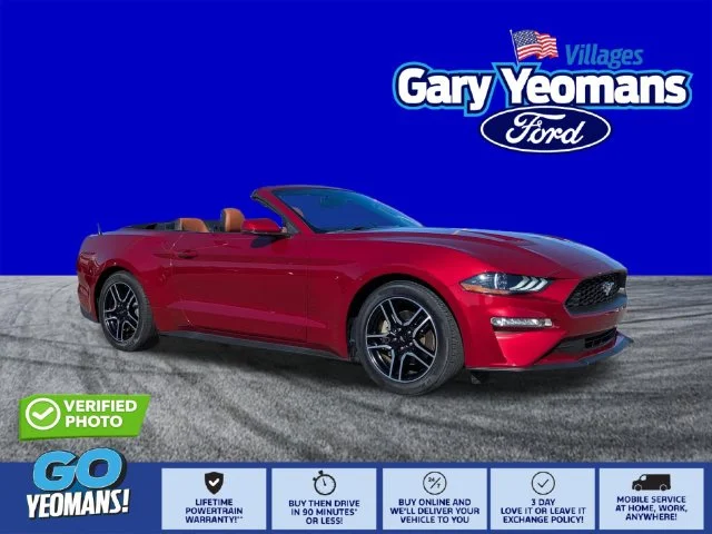 Certified Used 2018 Ruby Red Metallic Ford EcoBoost Premium image 1