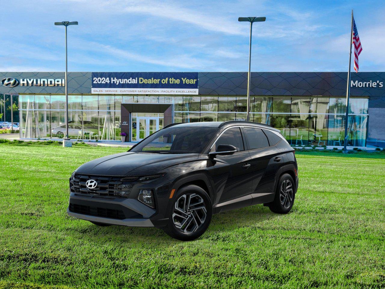 New 2026 Phantom Black Hyundai SEL Plus AWD image 1