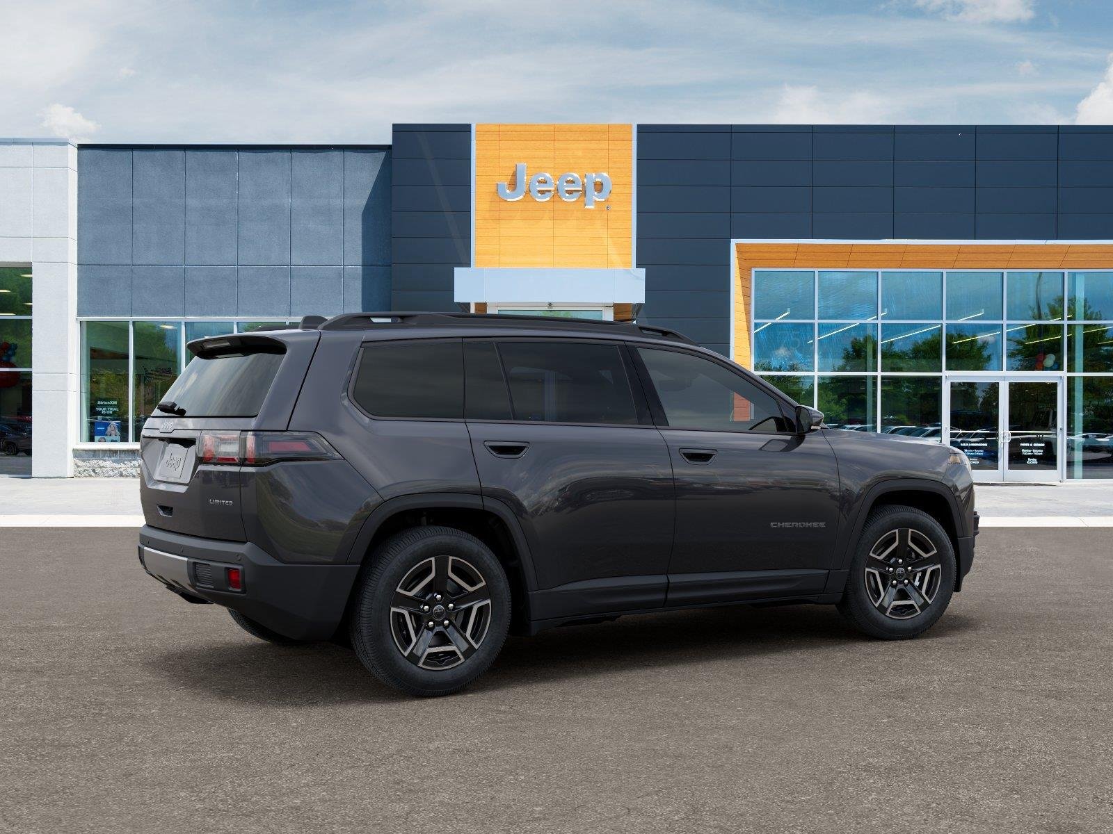New 2026 Sting-Gray Clear-Coat Exterior Paint Jeep Limited image 4