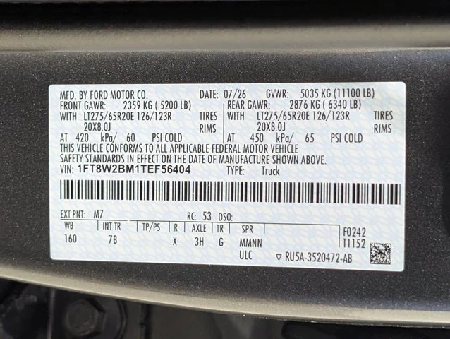 New 2026 Carbonized Gray Metallic Ford F-250® Platinum® image 71